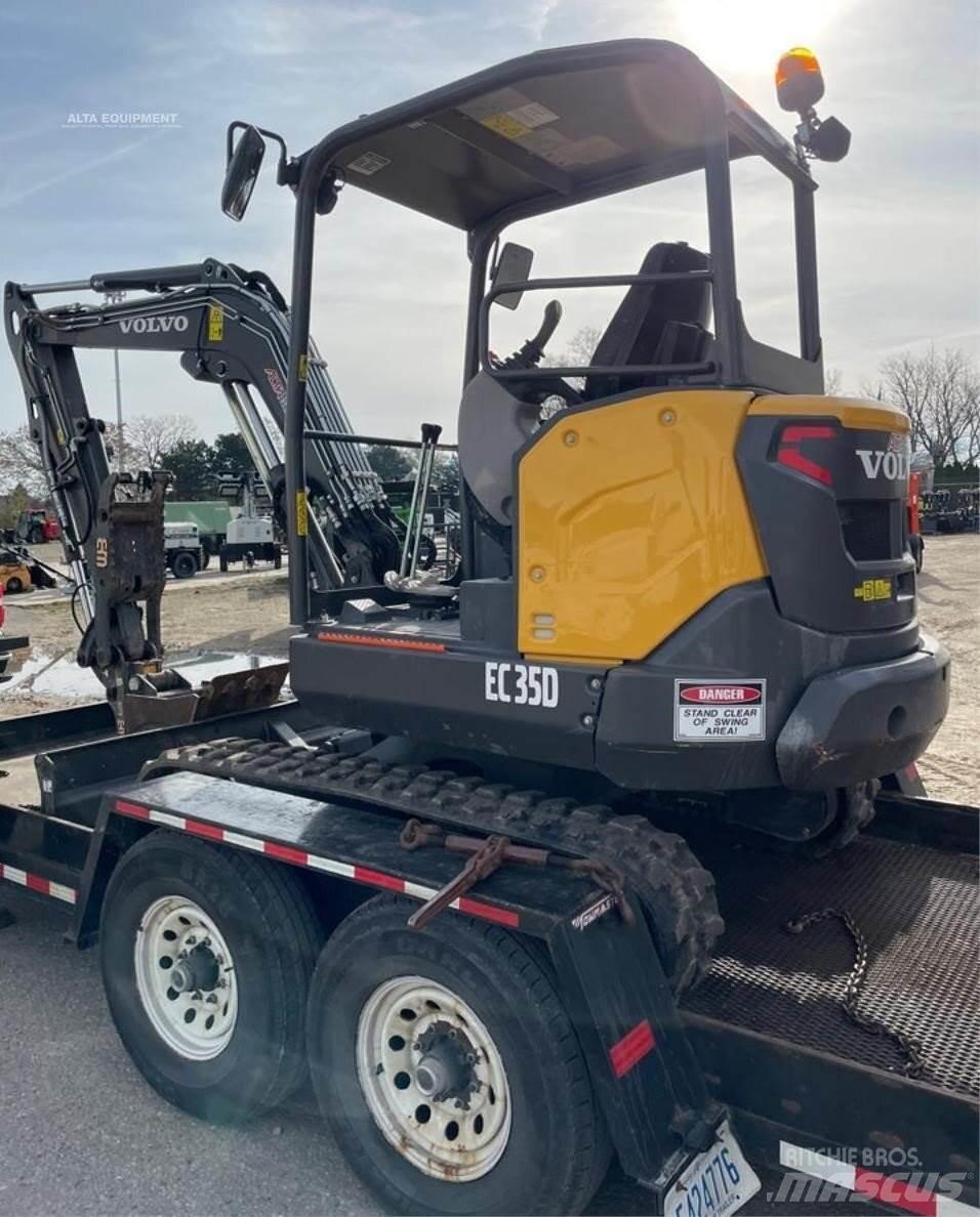 Volvo EC35D Mini rýpadlá < 7t