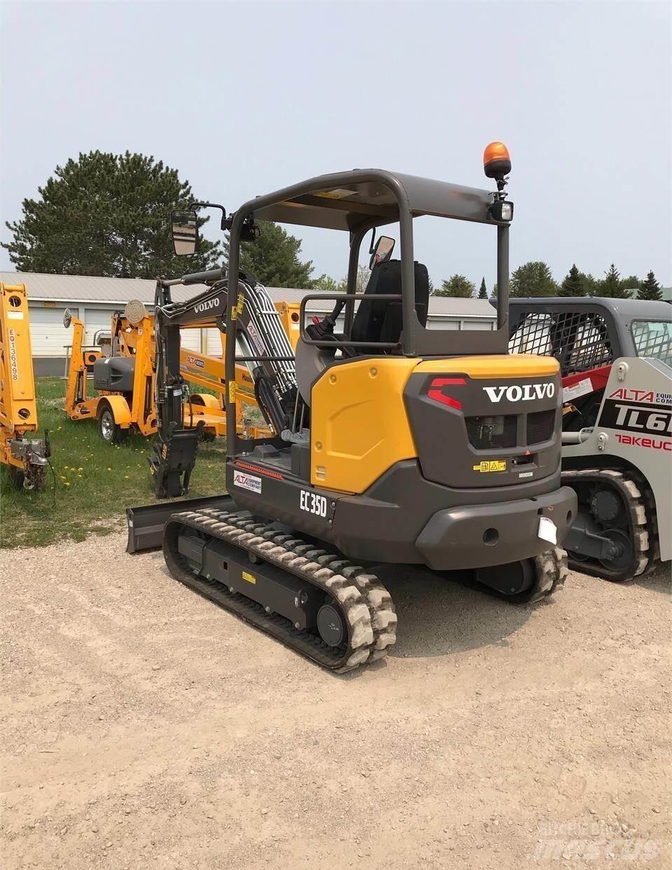 Volvo EC35D Mini rýpadlá < 7t