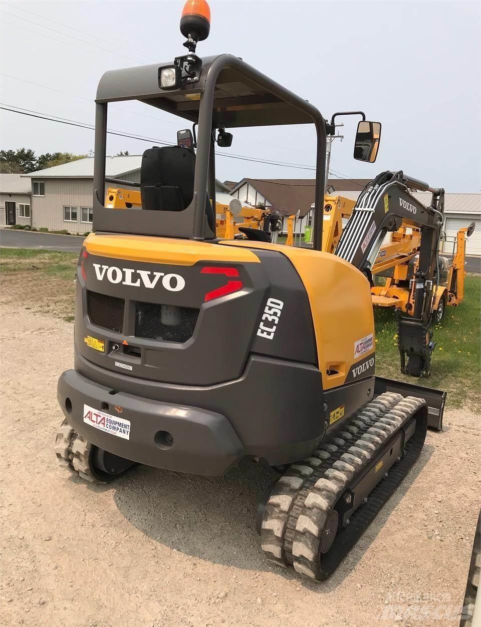 Volvo EC35D Mini rýpadlá < 7t