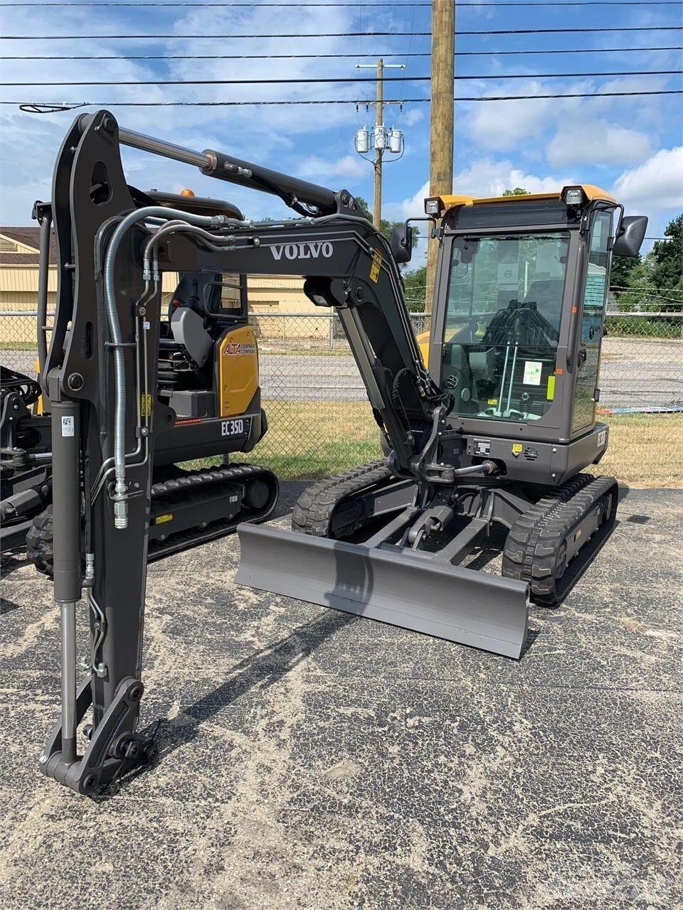 Volvo EC35D Mini rýpadlá < 7t