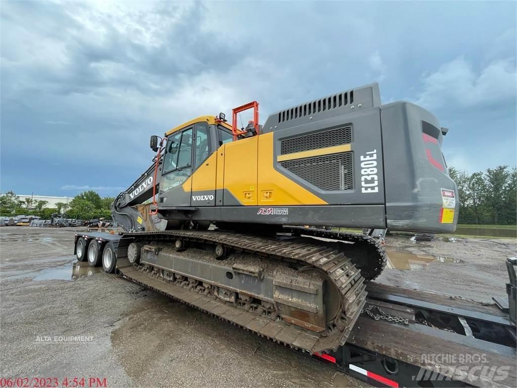 Volvo EC380EL Pásové rýpadlá