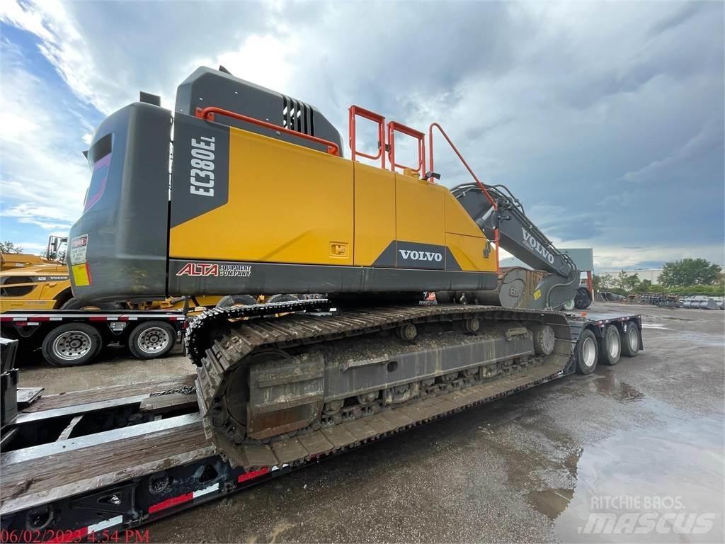 Volvo EC380EL Pásové rýpadlá