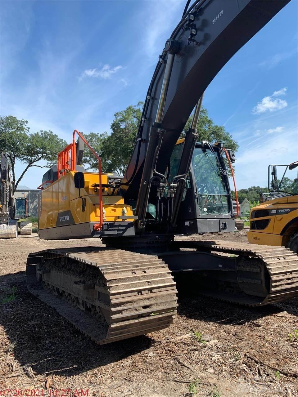 Volvo EC380EL Pásové rýpadlá