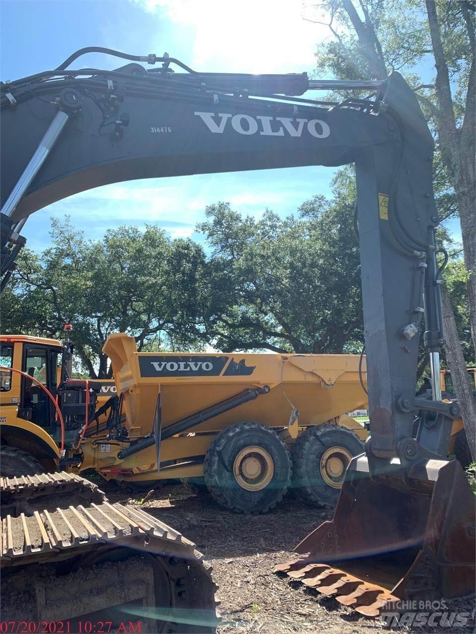 Volvo EC380EL Pásové rýpadlá