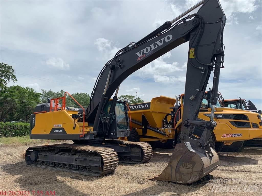 Volvo EC380EL Pásové rýpadlá