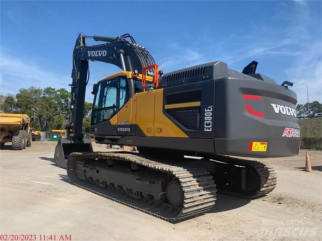 Volvo EC380EL Pásové rýpadlá