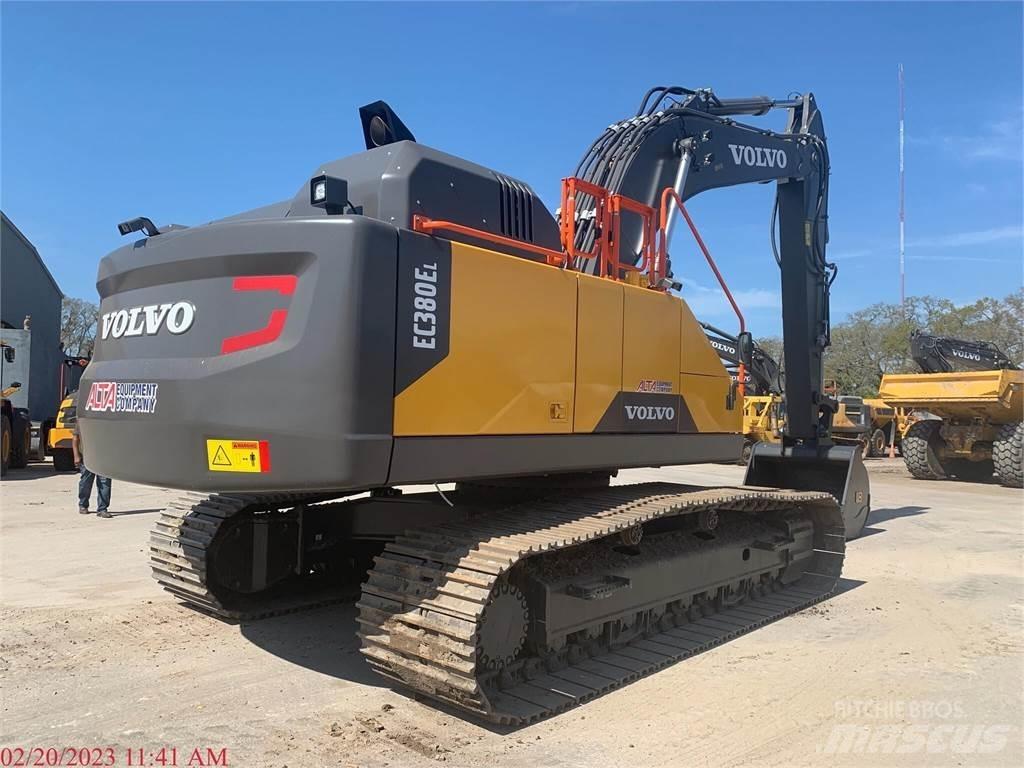 Volvo EC380EL Pásové rýpadlá
