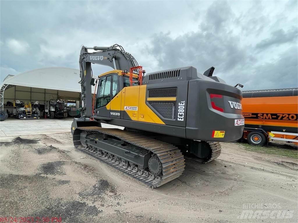 Volvo EC380EL Pásové rýpadlá