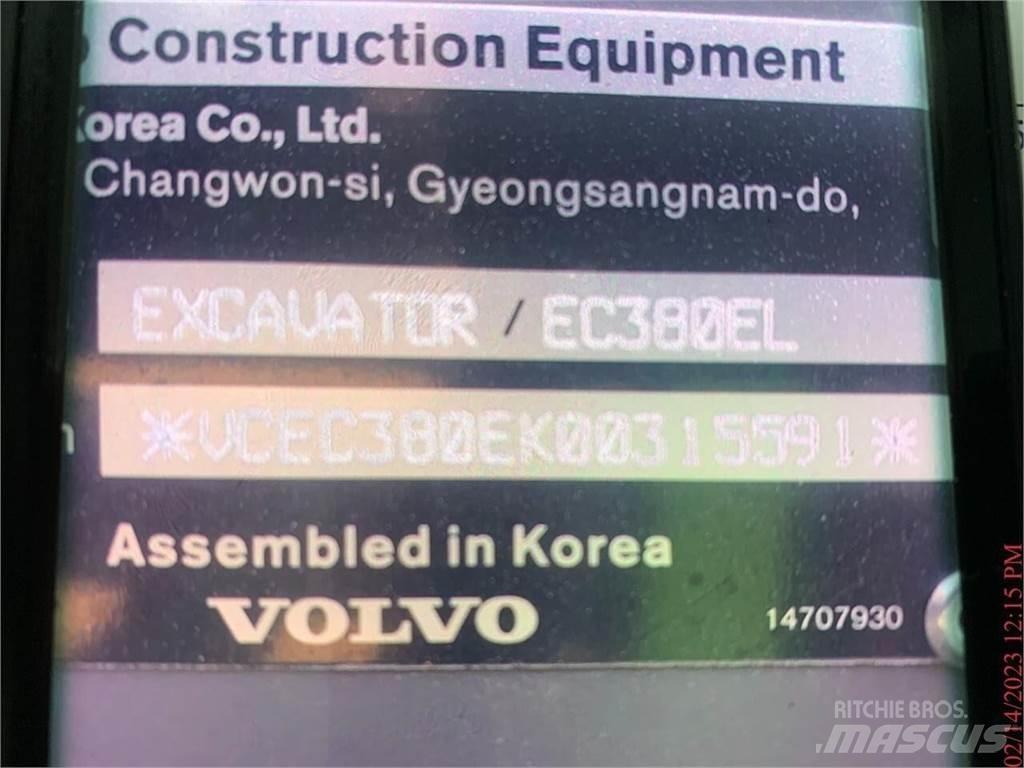Volvo EC380EL Pásové rýpadlá