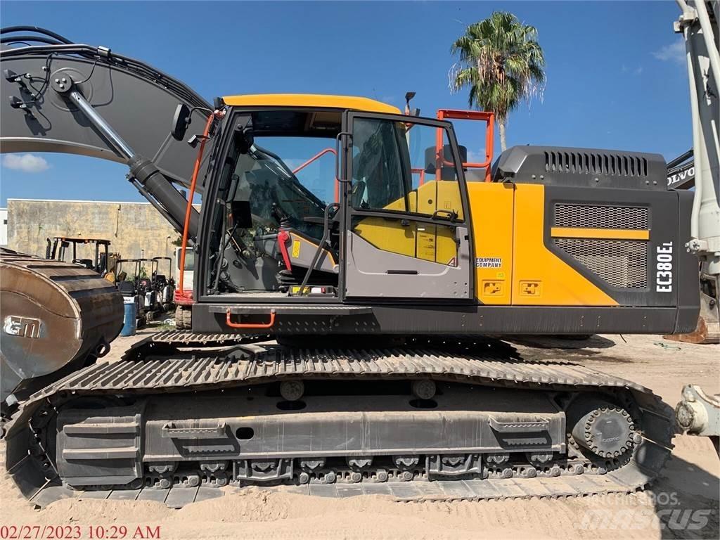 Volvo EC380EL Pásové rýpadlá