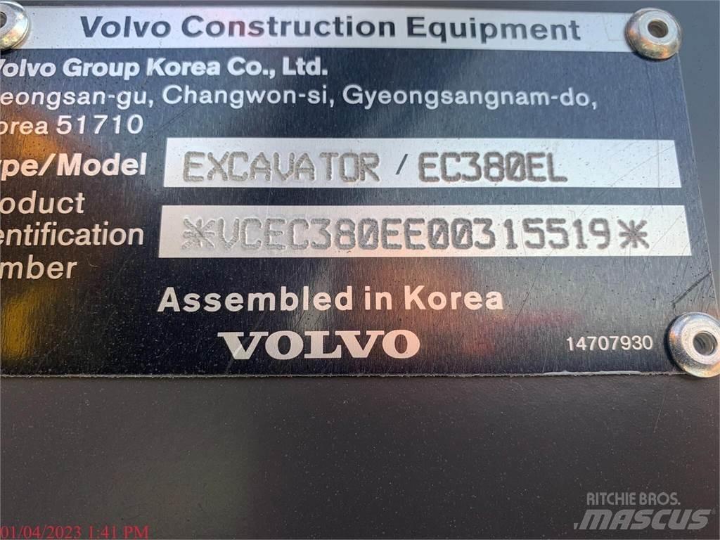 Volvo EC380EL Pásové rýpadlá