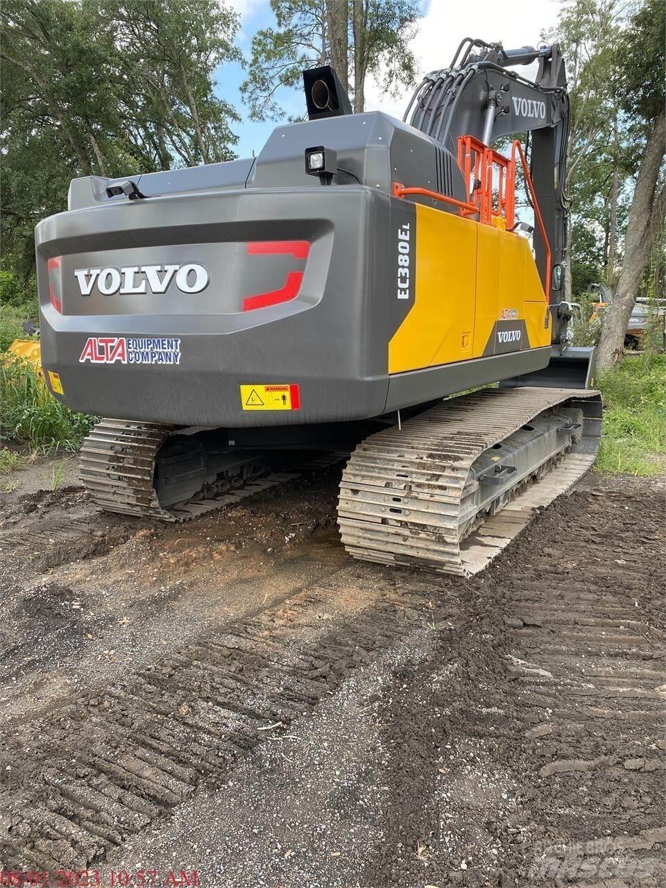 Volvo EC380EL Pásové rýpadlá