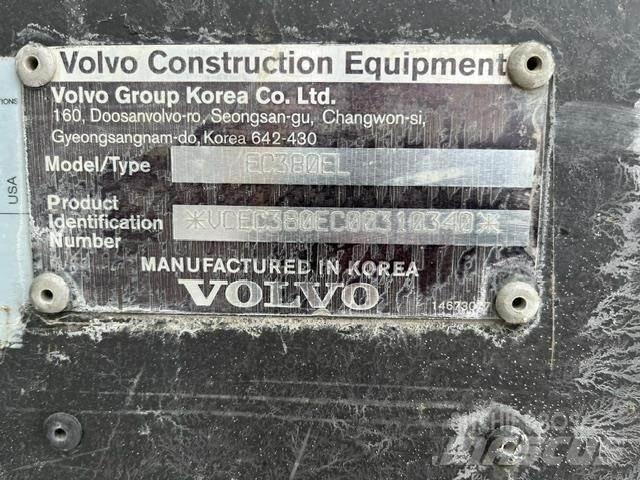 Volvo EC380EL Pásové rýpadlá