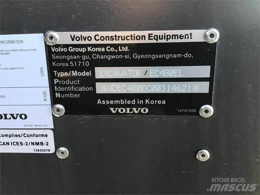 Volvo EC480EL Pásové rýpadlá