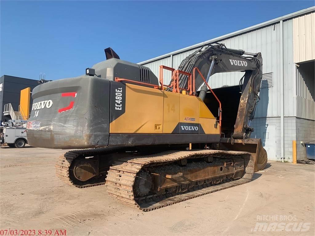 Volvo EC480EL Pásové rýpadlá