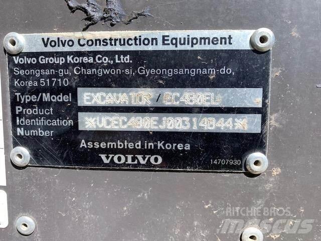 Volvo EC480EL Pásové rýpadlá