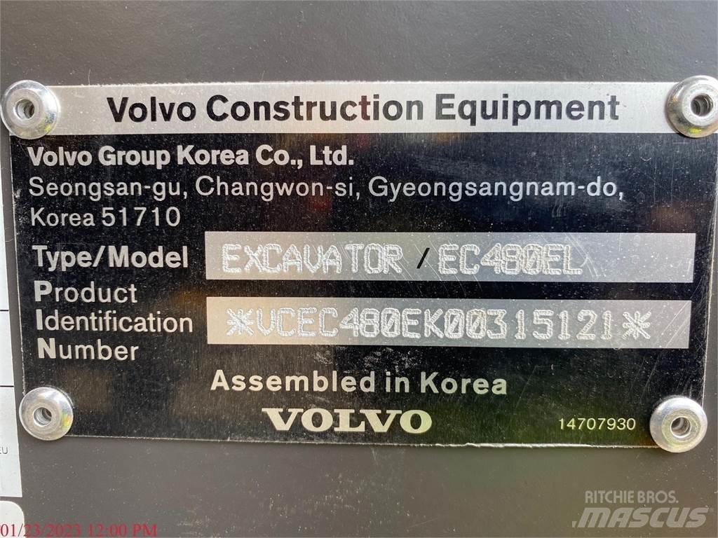Volvo EC480EL Pásové rýpadlá