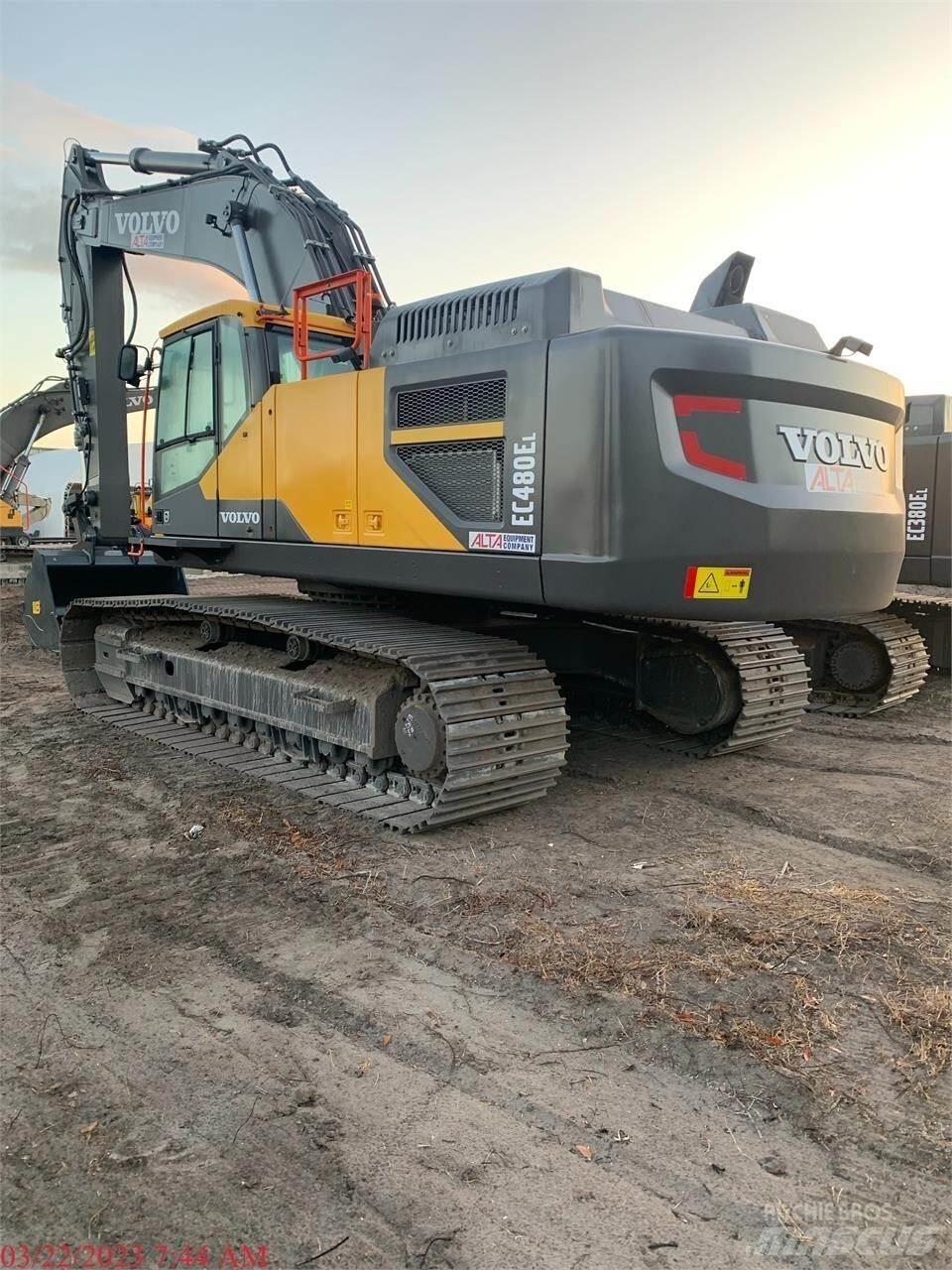 Volvo EC480EL Pásové rýpadlá