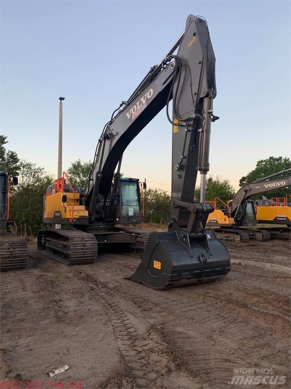 Volvo EC480EL Pásové rýpadlá