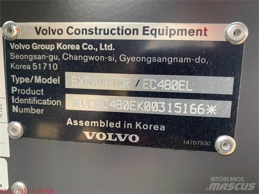 Volvo EC480EL Pásové rýpadlá