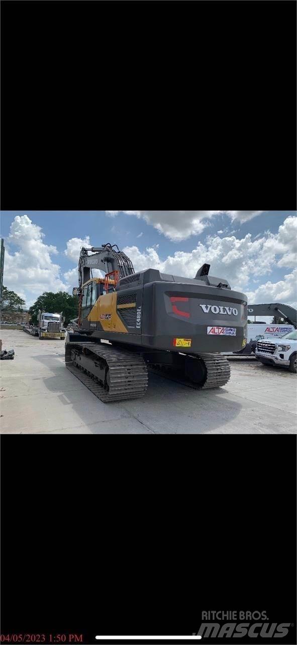 Volvo EC480EL Pásové rýpadlá