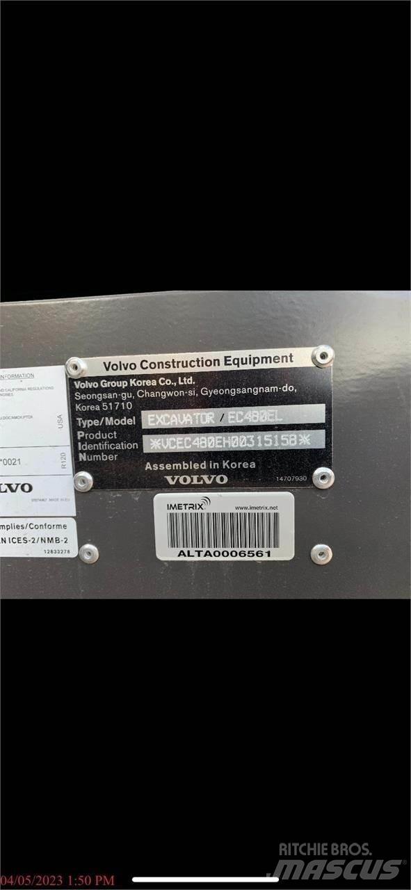 Volvo EC480EL Pásové rýpadlá