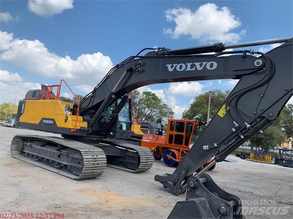 Volvo EC480EL Pásové rýpadlá