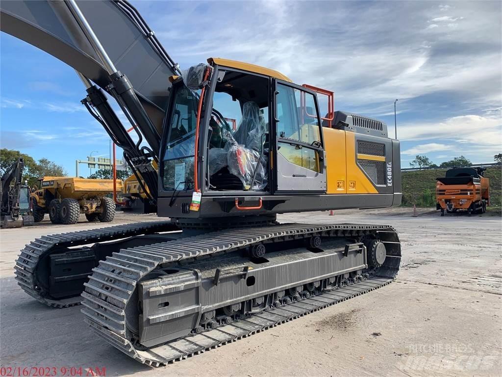 Volvo EC480EL Pásové rýpadlá