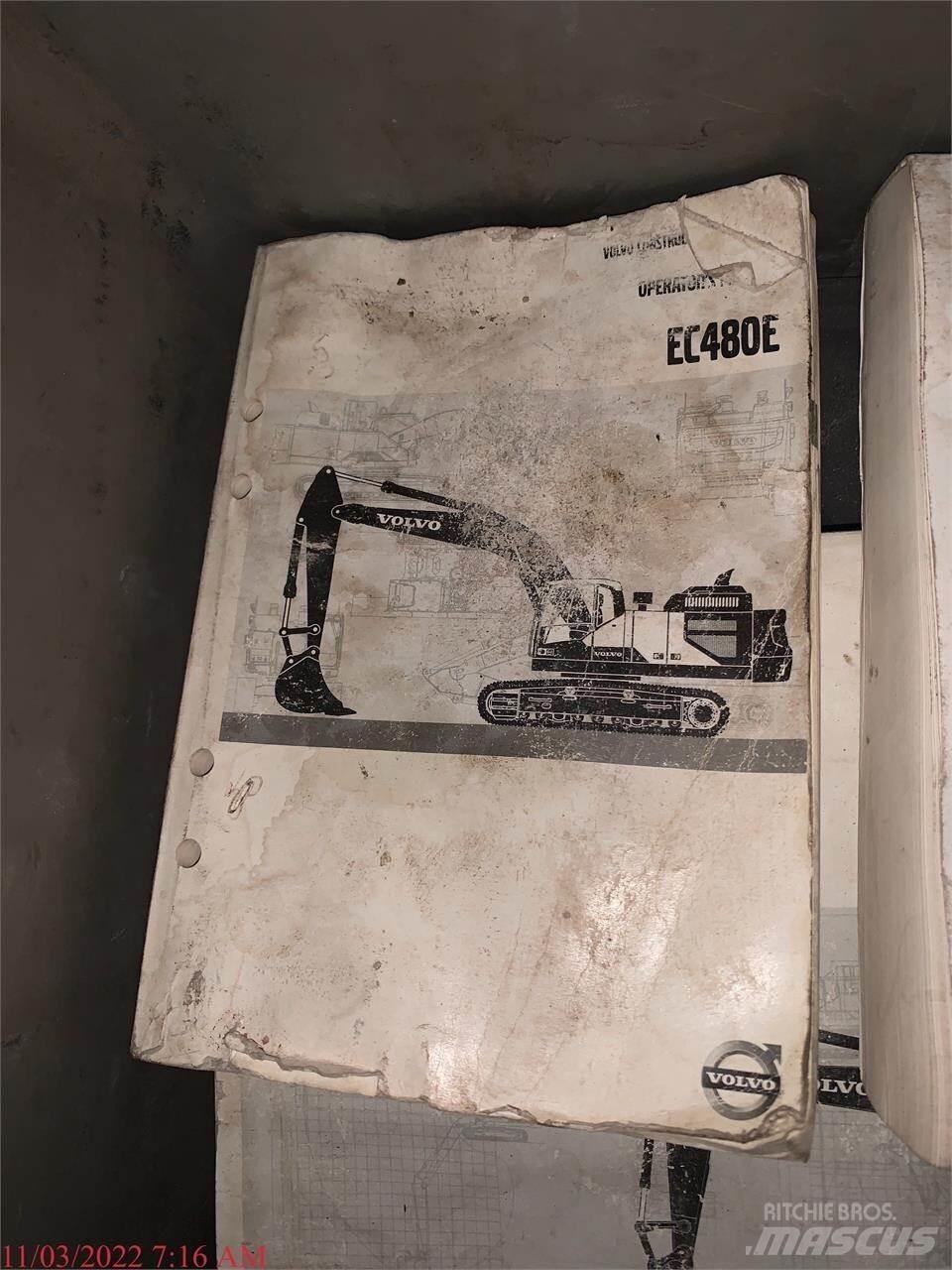 Volvo EC480EL Pásové rýpadlá