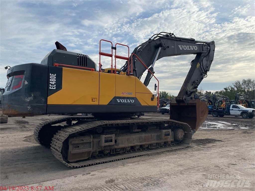 Volvo EC480EL Pásové rýpadlá