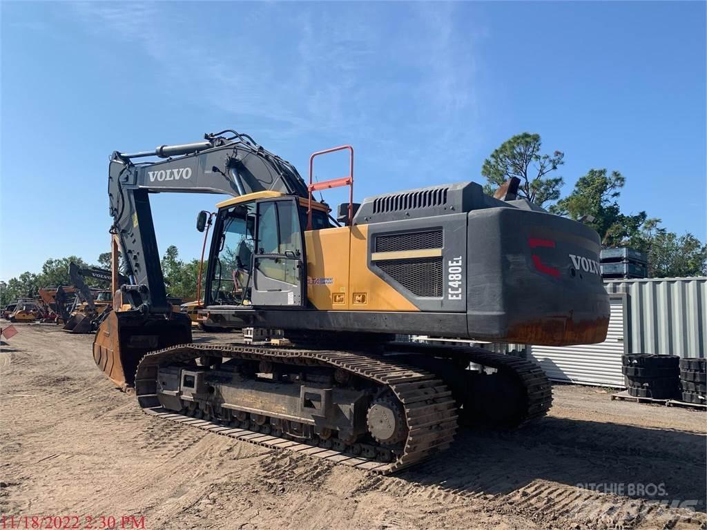 Volvo EC480EL Pásové rýpadlá