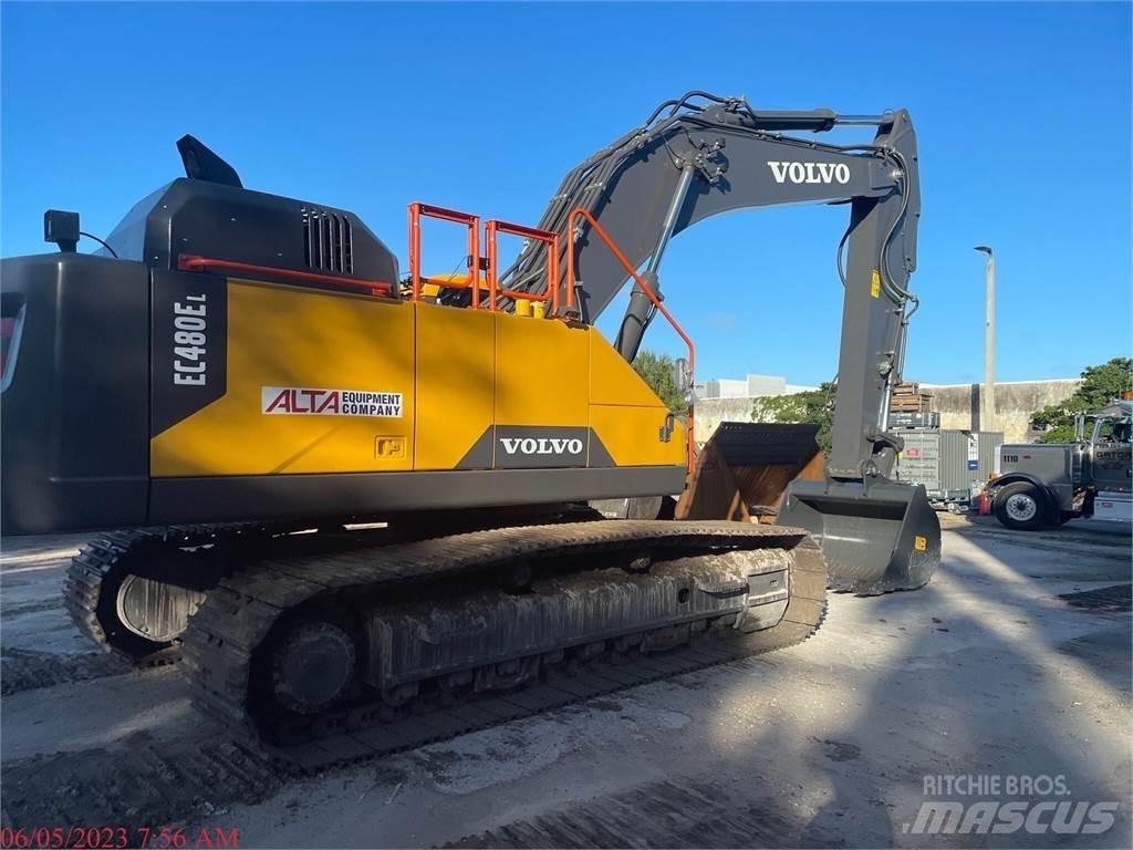 Volvo EC480EL Pásové rýpadlá