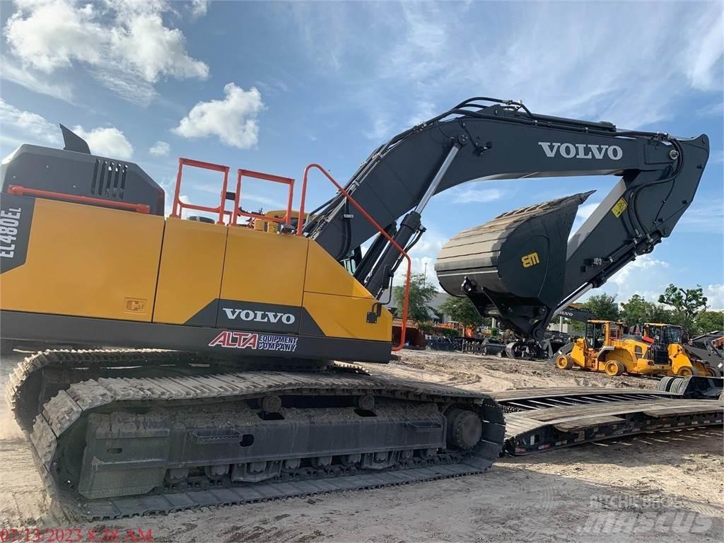 Volvo EC480EL Pásové rýpadlá
