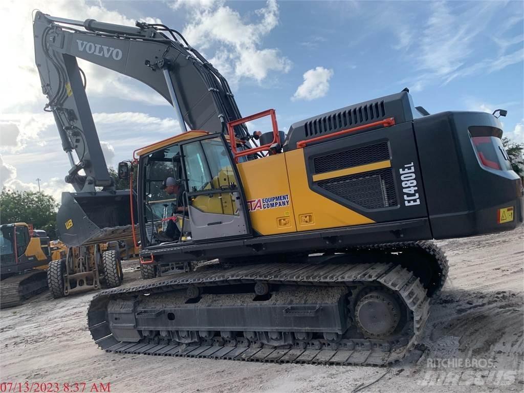 Volvo EC480EL Pásové rýpadlá
