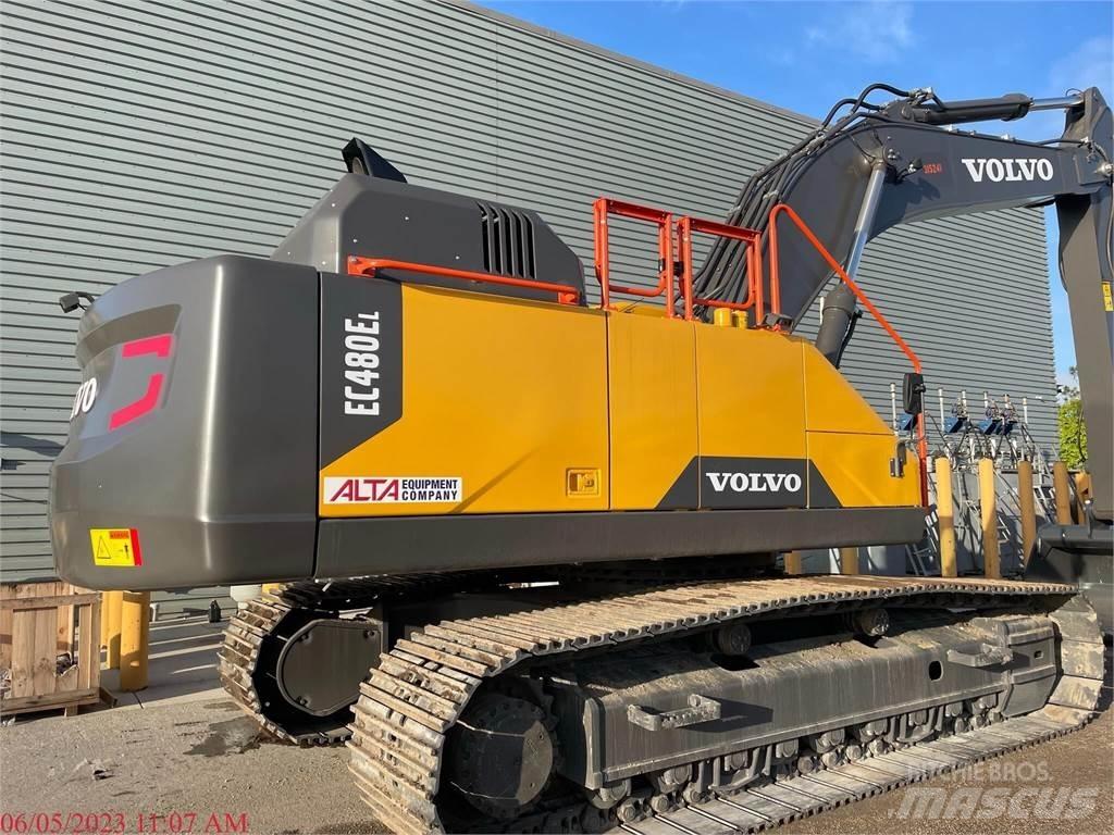 Volvo EC480EL Pásové rýpadlá