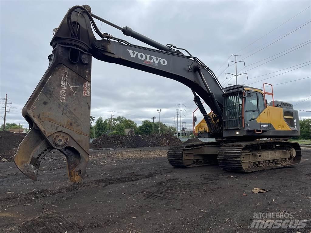 Volvo EC480EL Pásové rýpadlá