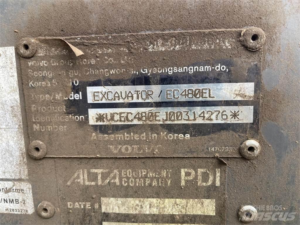 Volvo EC480EL Pásové rýpadlá