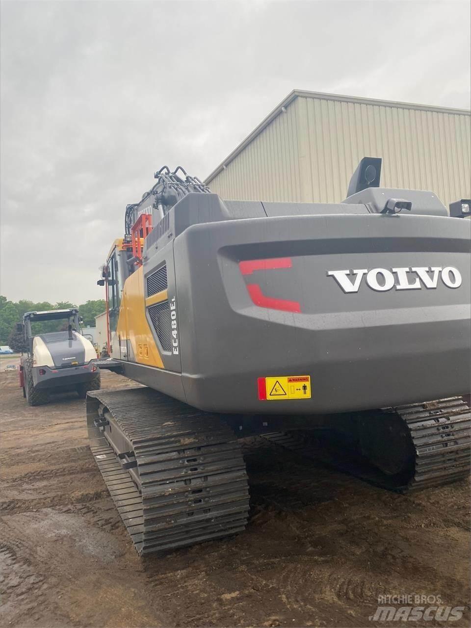 Volvo EC480EL Pásové rýpadlá
