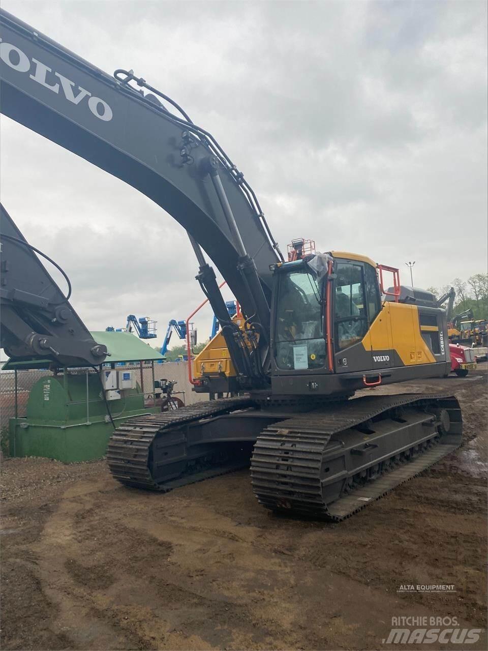 Volvo EC480EL Pásové rýpadlá