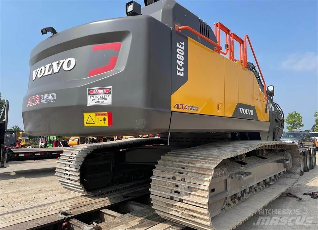 Volvo EC480EL Pásové rýpadlá