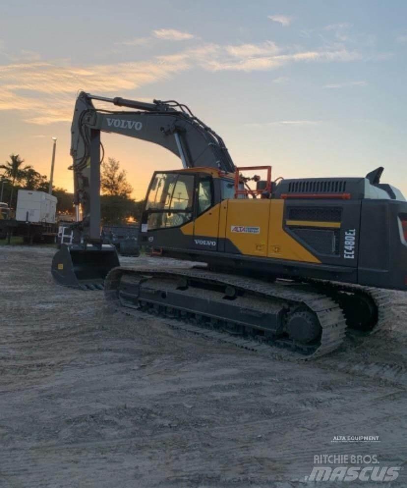Volvo EC480EL Pásové rýpadlá
