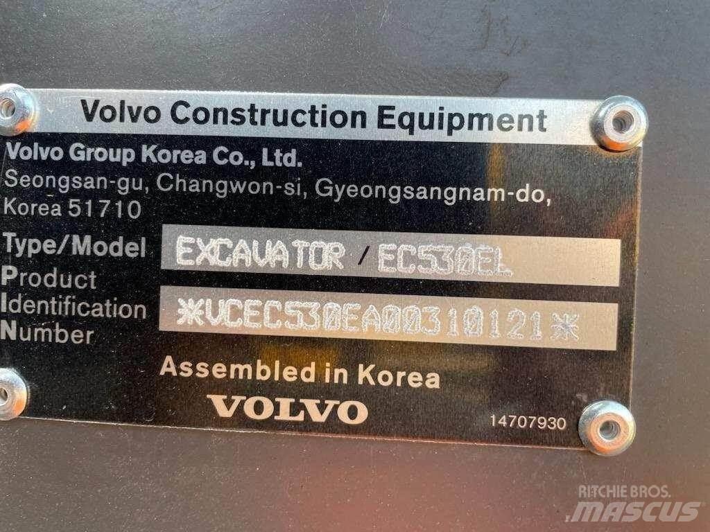 Volvo EC530EL Pásové rýpadlá
