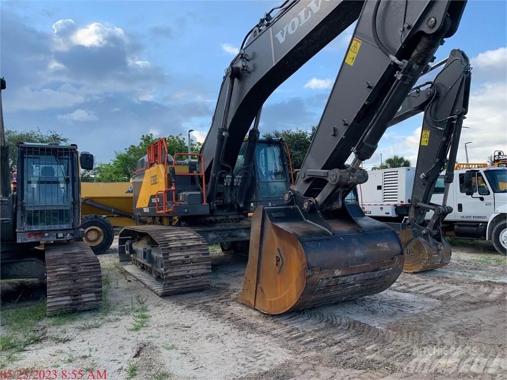 Volvo EC550EL Pásové rýpadlá