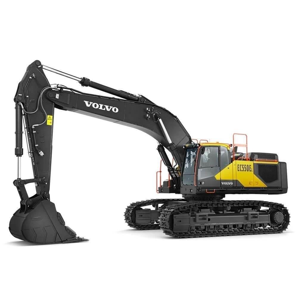 Volvo EC550EL Pásové rýpadlá