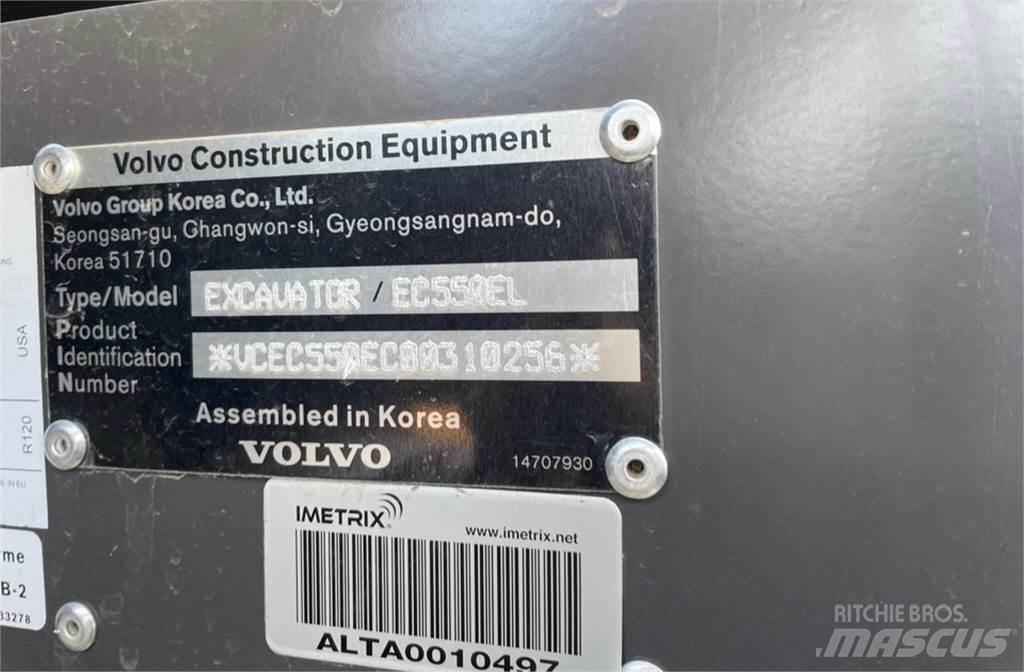 Volvo EC550EL Pásové rýpadlá