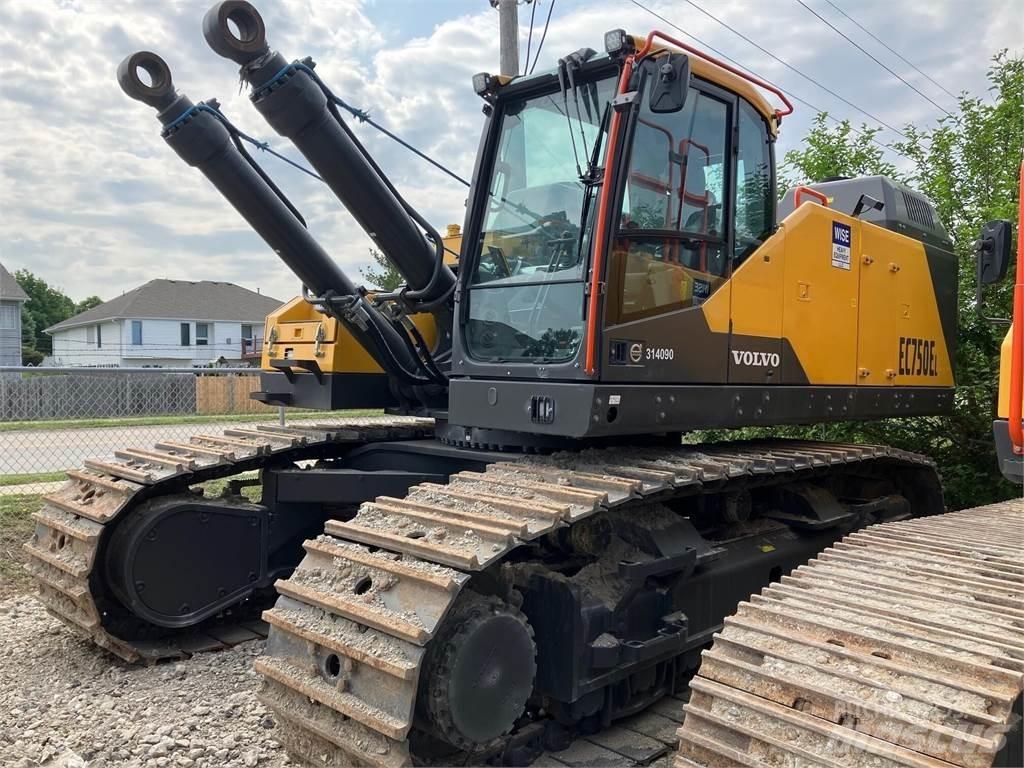 Volvo EC750EL Pásové rýpadlá