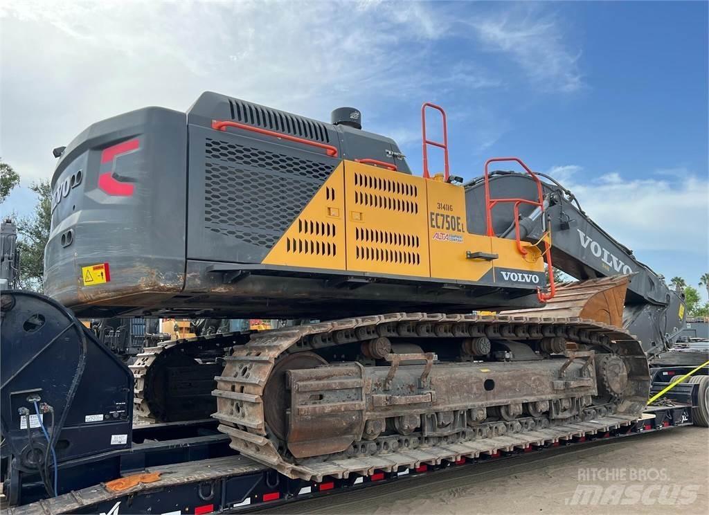 Volvo EC750EL Pásové rýpadlá
