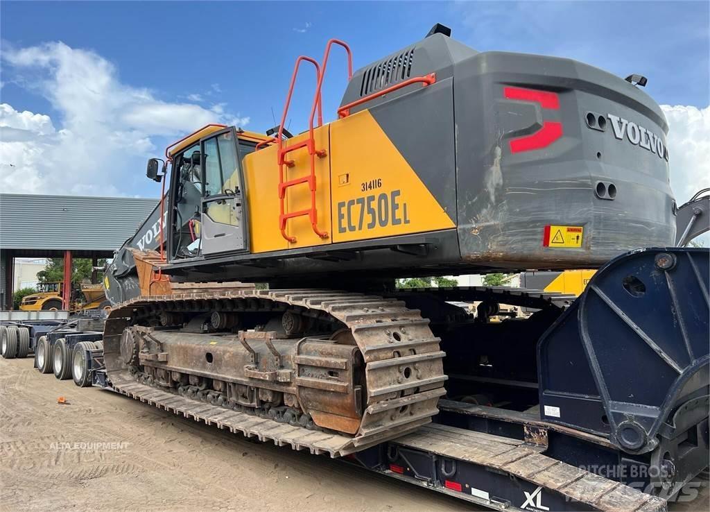 Volvo EC750EL Pásové rýpadlá