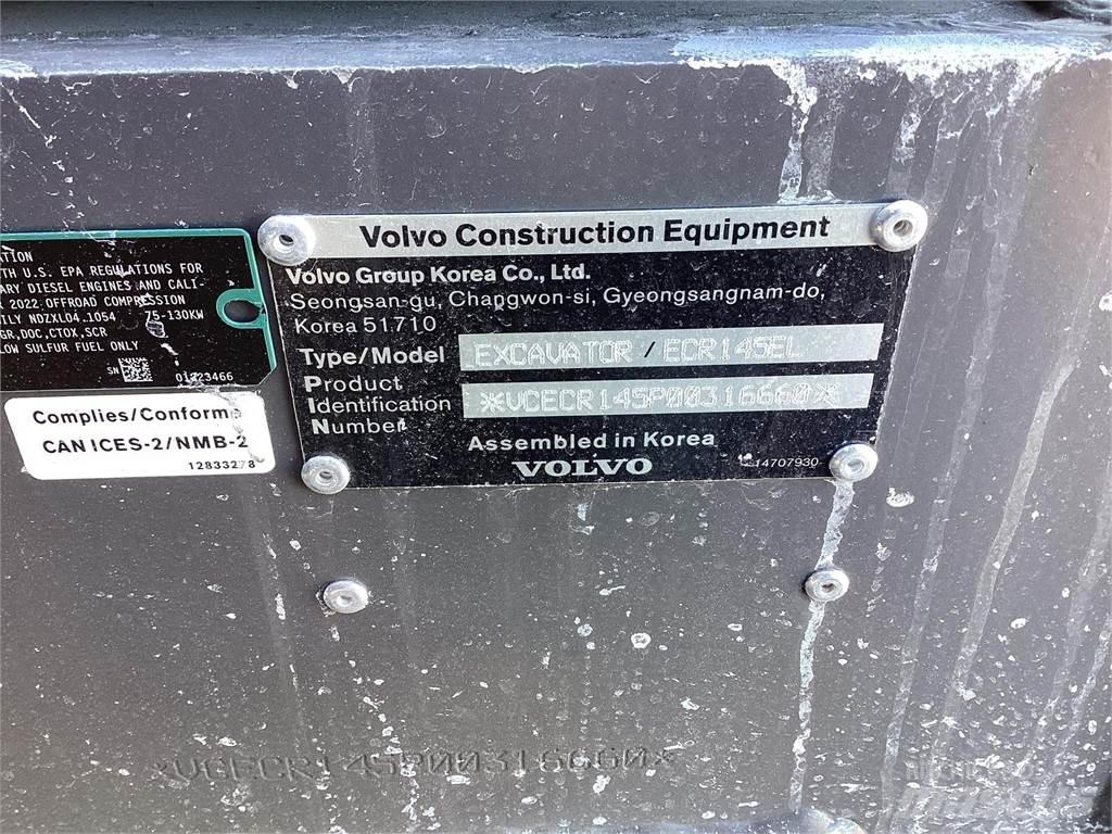 Volvo ECR145EL Pásové rýpadlá