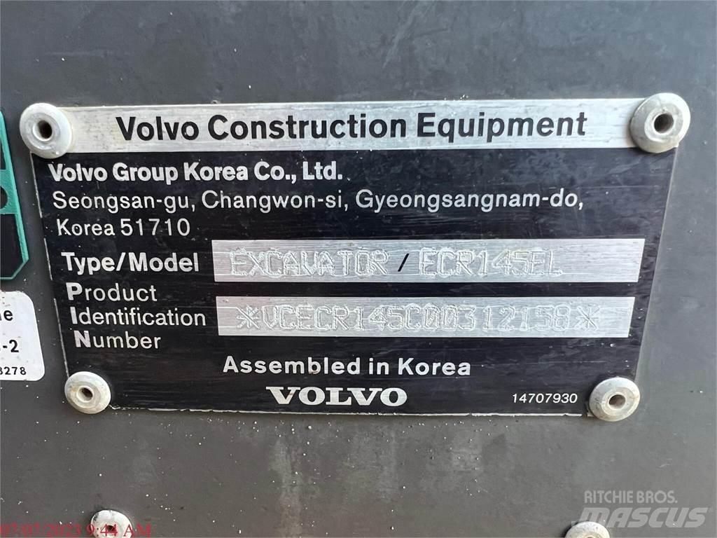 Volvo ECR145EL Pásové rýpadlá